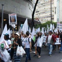 Atingidos pela tragédia em Brumadinho se manifestam contra fim de programa - Gladyston Rodrigues/ EM./D.A Press 