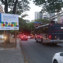Avenidas da Região Centro-Sul de BH ganharão faixas exclusivas para ônibus - Marcos Vieira/EM/D.A. Press