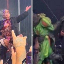 Banda de rock "estripa" Trump e mata Musk em show - Reprodução / redes sociais