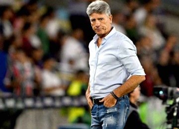 Renato Gaúcho pediu demissão do Fluminense após a eliminação do time na Copa Sul-Americana -  (crédito: Mauro PIMENTEL / AFP)
