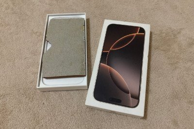 Caixa de iPhone foi preenchida com pedaço de cerâmica -  (crédito: Paula Oliveira Rosa/Arquivo Pessoal)