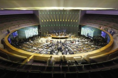 Plenário da Câmara dos Deputados, em Brasília (DF) -  (crédito:  Beto Barata/Agência Senado)