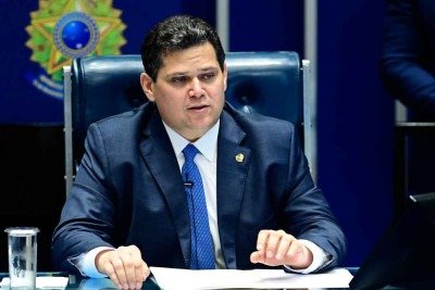 Davi Alcolumbre decidiu não levar proposta à discussão na Casa e sepultou a proposta -  (crédito: Andressa Anholete/Agência Senado – 01/02/25)