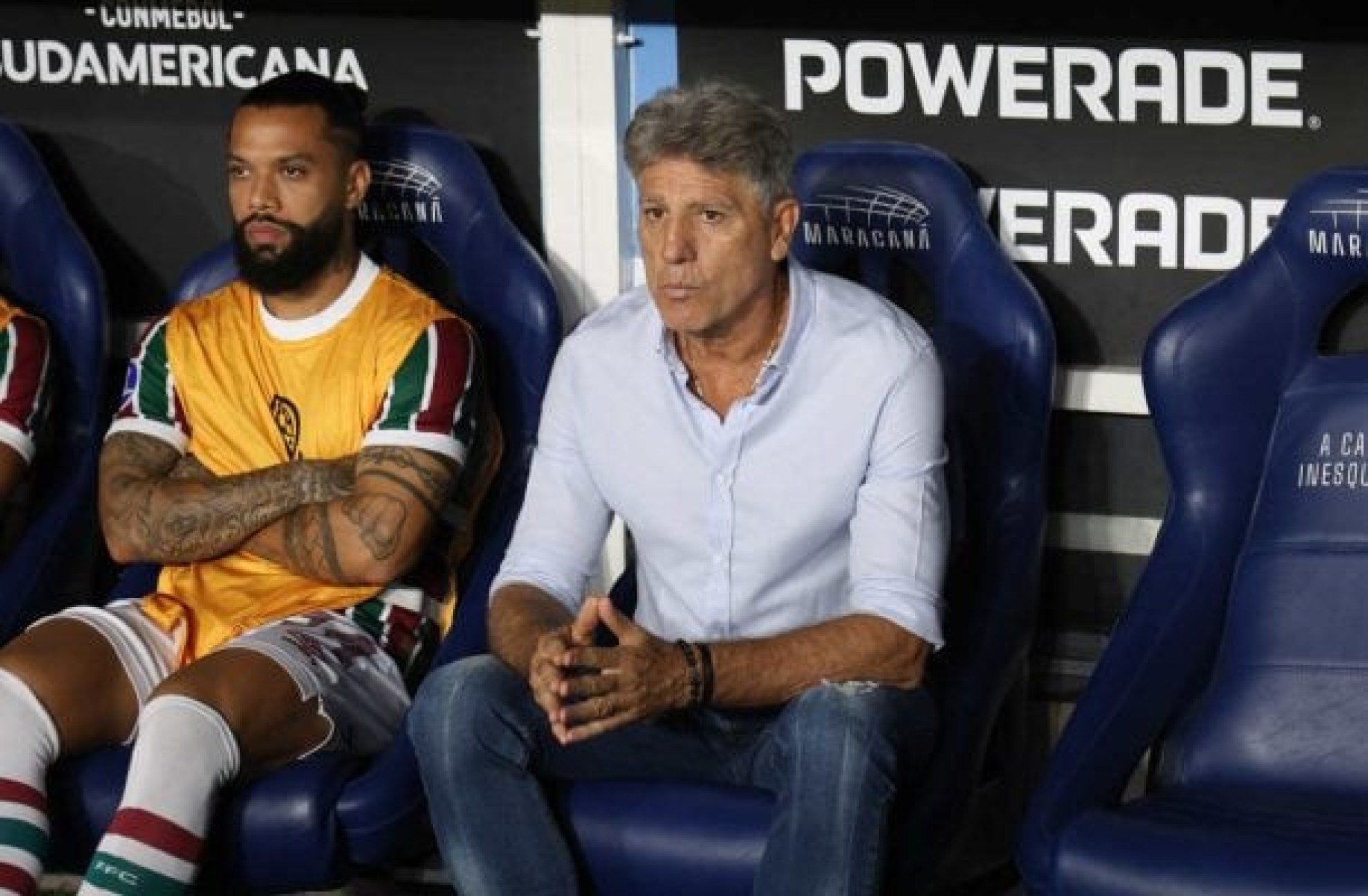 Thiago Silva evita culpar Renato Gaúcho na eliminação do Fluminense: 