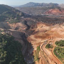 Obra de descaracterização de barragem da Vale na Mina Fábrica é concluída - Vale/Divulga&ccedil;&atilde;o