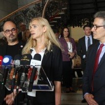 Zema recebe comitiva da União Europeia em busca de cooperação com MG - Jair Amaral/EM/D.A Press