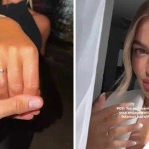 ‘Eu não diria sim’: anel de noivado de influencer é alvo de críticas na web