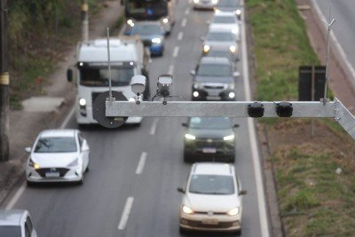 Não se sabe quantos novos radares foram instalados -  (crédito: Alexandre Guzanshe/EM/D.A Press)