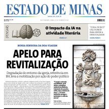 CONFIRA A CAPA DO ESTADO DE MINAS DO DIA 27/09/2025 - Capa do Estado de Minas