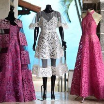 De sacos de cimento a vestidos dos sonhos: arte sustentável é exposta em BH - Leandro Couri/EM/D.A. Press