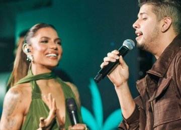 Tays Reis e Nadson o Ferinha emocionam fãs com a inédita 