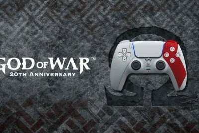 O último State of Play apresentou uma edição limitada do controle DualSense em homenagem aos 20 anos da franquia God of War. -  (crédito: Playstation/divulgação)