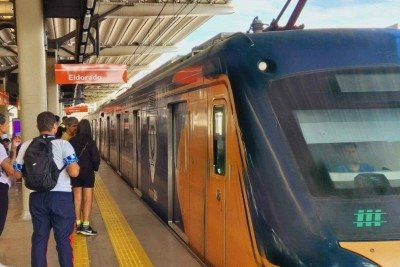Intervalos entre as viagens do Metrô BH e os sentidos dos trens em algumas estações vão sofrer alterações a partir da próxima segunda-feira (29/9) até o sábado (4/10) -  (crédito: Jair Amaral/EM/D.A Press)