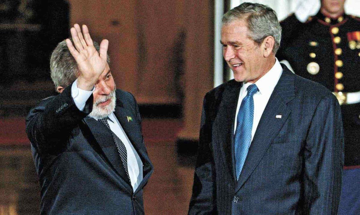 Lula e Bush