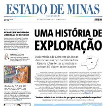 Estado de Minas -  (crédito: Capa do Estado de Minas)