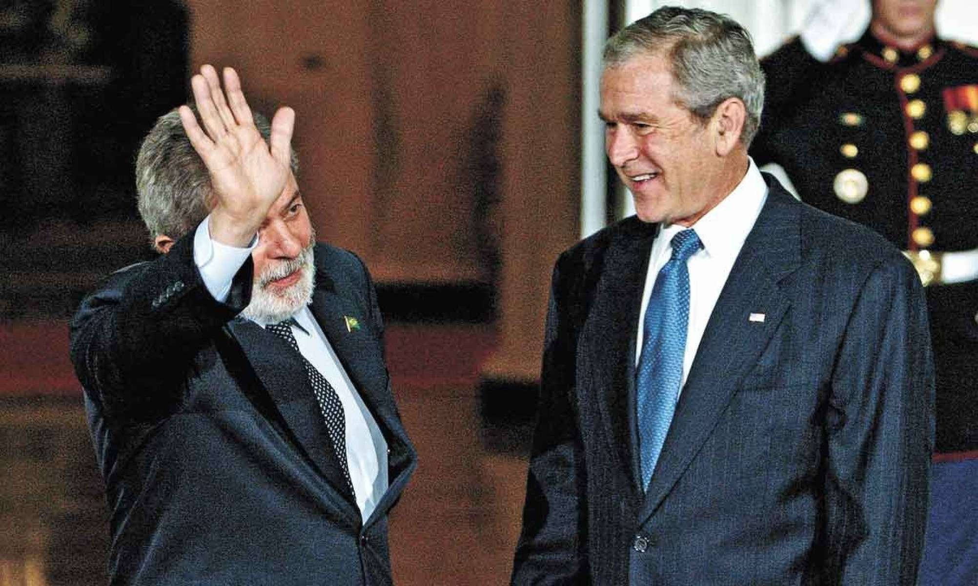 Lula e Bush