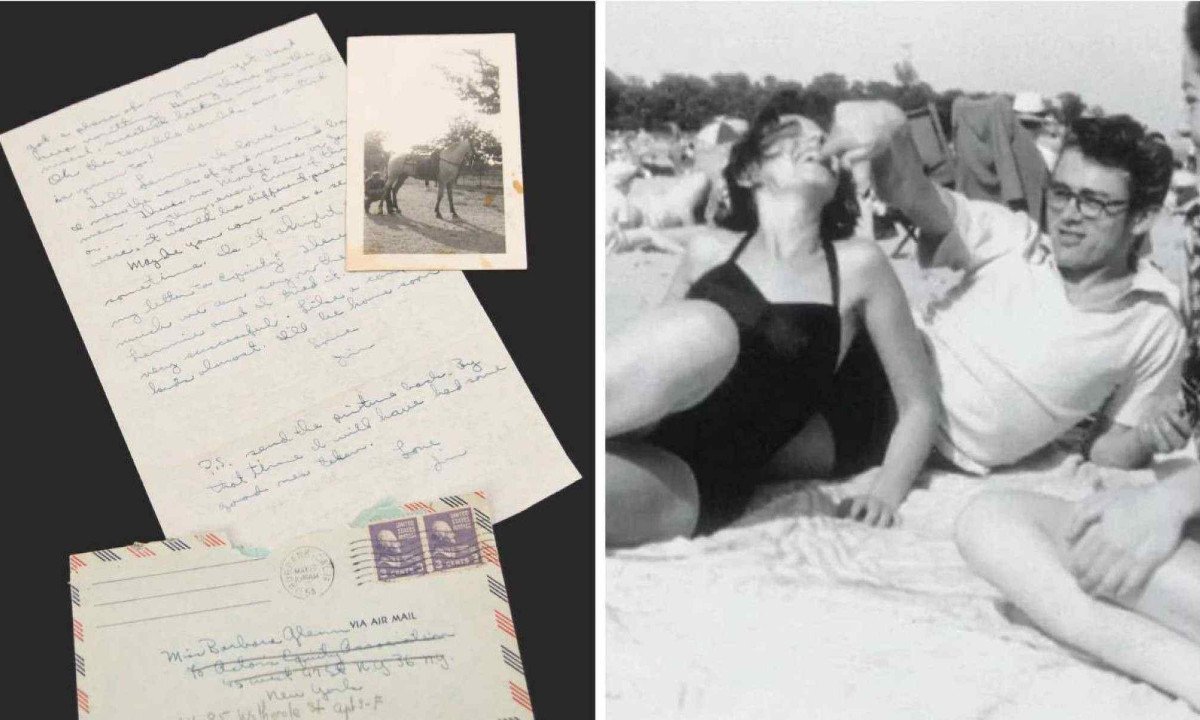 James Dean escreveu carta de amor para a namorada Barbara Glenn em 1954