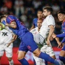Atuações do Santos contra o Bragantino: Lautaro Díaz é melhor em empate - Foto: Ari Ferreira/Red Bull Bragantino.