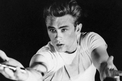 James Dean morreu aos 24 aos, em 1955 -  (crédito: Reprodução)
