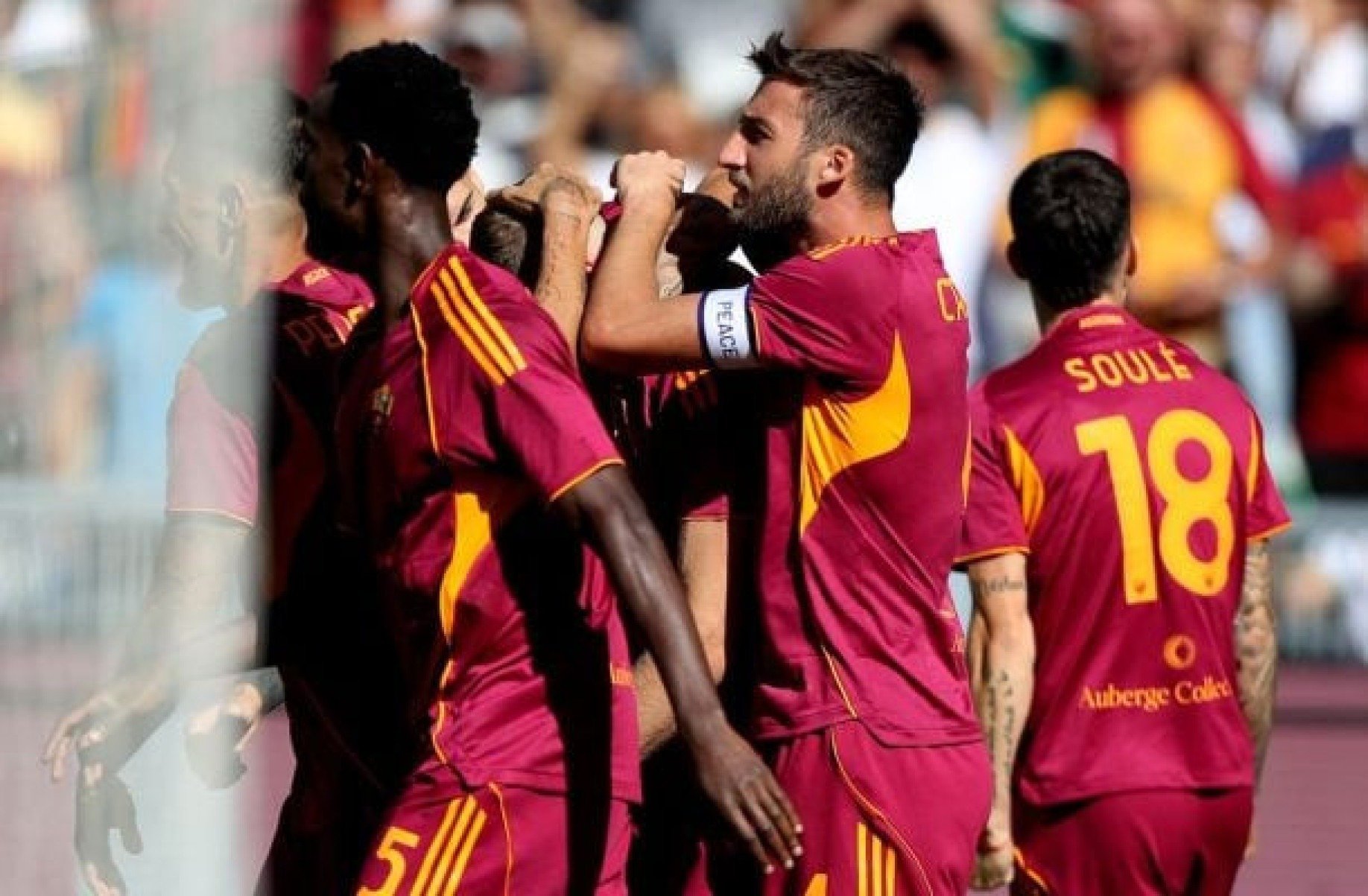 Roma vence Verona e cola na liderança do Italiano