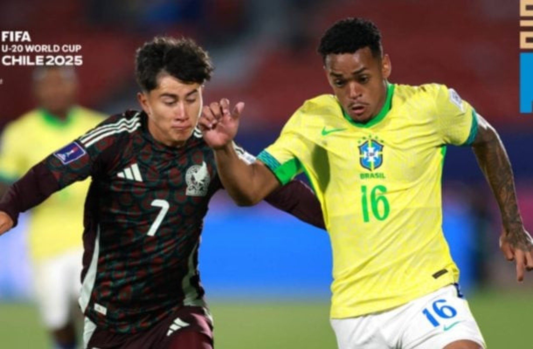 Brasil cede o empate ao México e tropeça na abertura da Copa do Mundo Sub-20