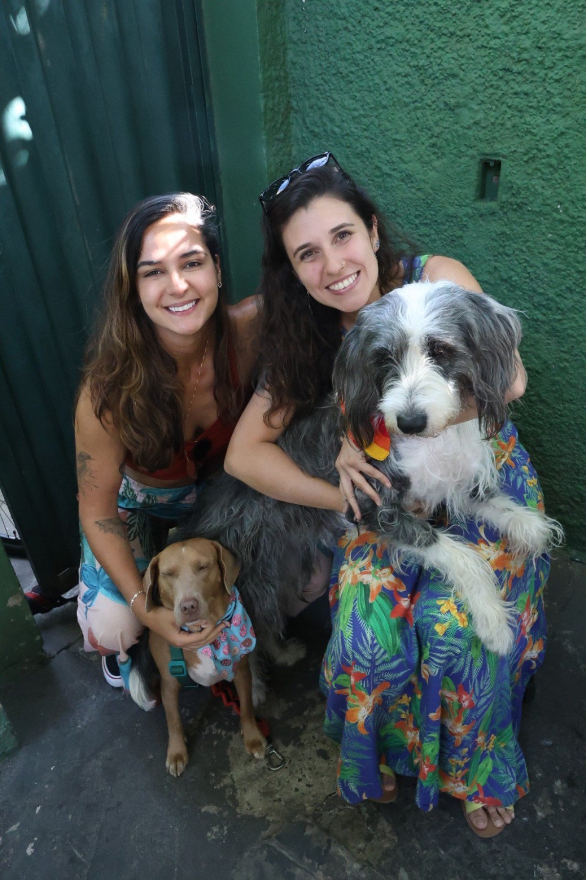 Mariana Zappala com Laura Dulcetti Domingos.-Marcos Vieira/EM/DA Press