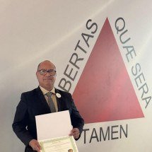 Conselheiro afastado pela Operação Rejeito participa de reunião do Copam - Redes Sociais/Reprodu&ccedil;&atilde;o