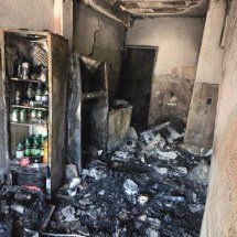 Grande BH: botijão de gás explode em cozinha de restaurante - CBMMG/Divulga&ccedil;&atilde;o