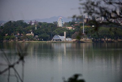 Lagoa da Pampulha é um dos maiores pontos turísticos de BH -  (crédito: Leandro Couri/EM/D.A.Press)