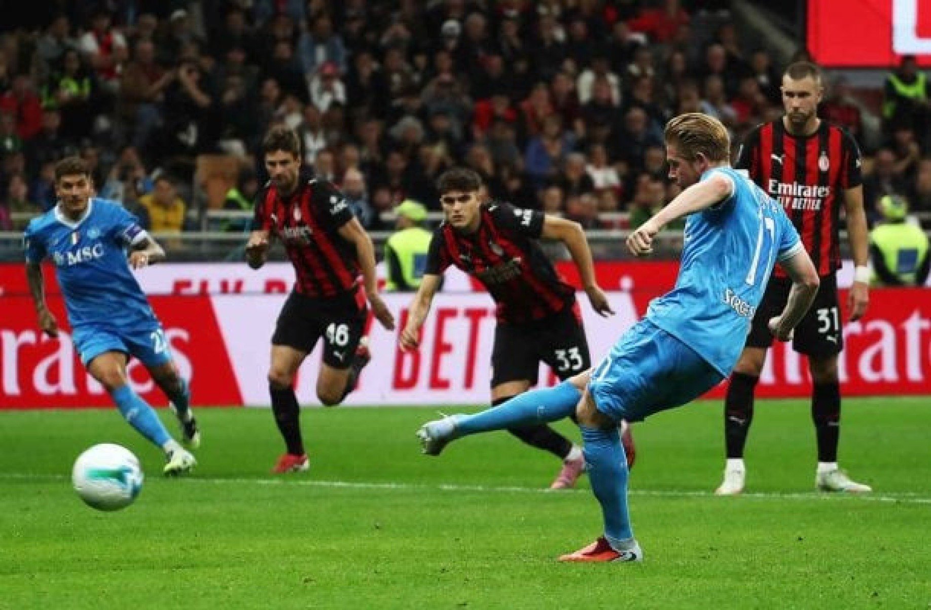 Conte, do Napoli, manda recado a De Bruyne: “Se ficou chateado, achou a pessoa errada”