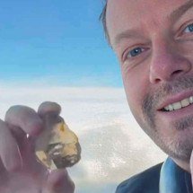 Diamante gigante: casa de empresário é alvo de busca e apreensão - Redes sociais/Reprodu&ccedil;&atilde;o