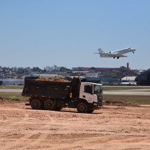  Obras para conter inundações no Aeroporto da Pampulha são concluídas - Leandro Couri/EM/D.A. Press