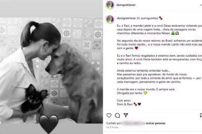A morte de uma brasileira na Patagônia Argentina no dia 26 de julho tem causado comoção nas redes sociais. -  (crédito: Reprodução/Instagram)