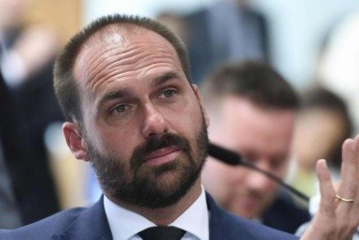 Com processo acelerado por Moraes, Eduardo pode virar réu em outubro -  (crédito: Platobr Politica)