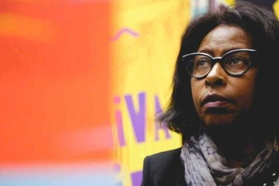 Homenageada do Fliaraxá, a ruandesa Scholastique Mukasonga diz que seu 'dever de sobrevivente' do genocídio 'era salvar a memória' -  (crédito: Juliana Lubini/Divulgação)