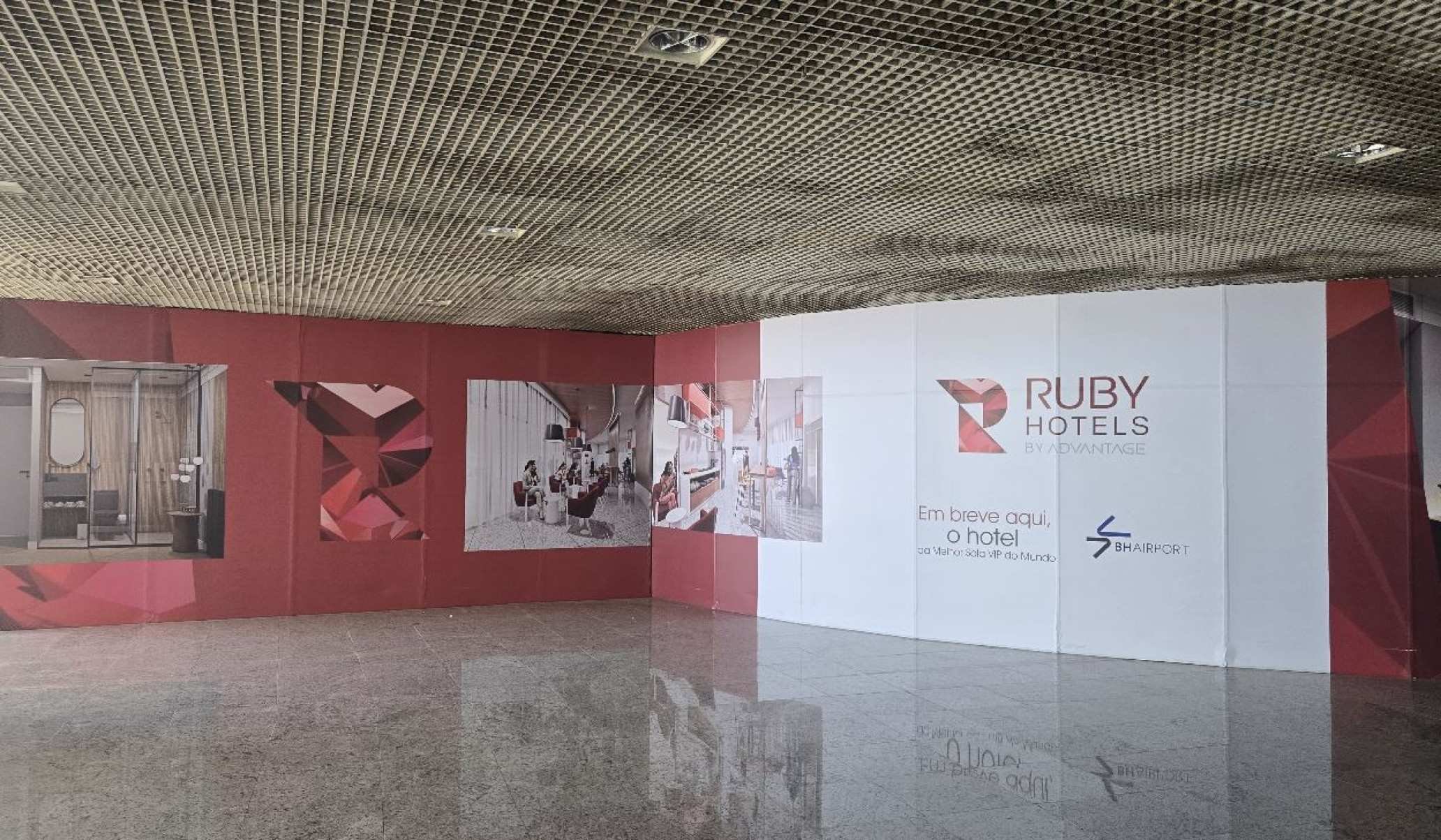 Novo hotel no Aeroporto Internacional de BH vai ofrecer 60 quartos aos vsitantes - Carlos Altman/EM