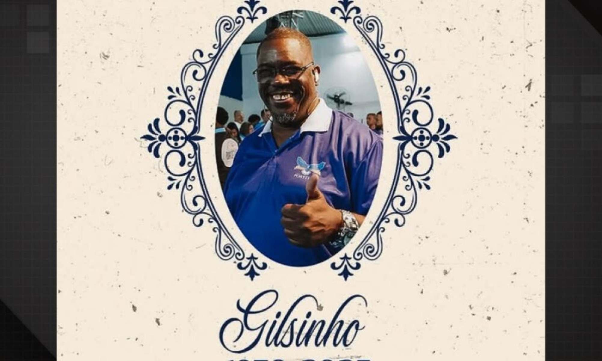 Gilsinho, intérprete da Portela, morre no Rio aos 55 anos - Tupi
