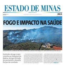 Capa impressa do Estado de Minas de 2/10/2025 -  jwilsoncarvalho.mg