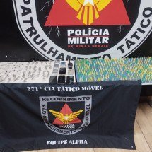 Membro do Comando Vermelho é preso por tráfico de drogas na Grande BH - PMMG/Divulgação