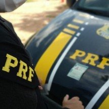 Caminhoneiro com CNH suspensa é preso por tentar subornar policial em Minas - PRF/Divulgação