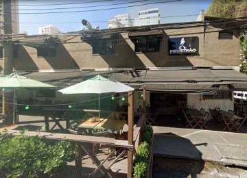 Bar Ministrão foi interditado na terça-feira (30/9) -  (crédito: Reprodução / Google Maps)