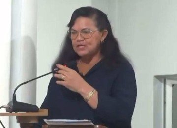 Vereadora Elizabeth Maciel (Republicanos-AM) -  (crédito: Reprodução)
