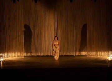 Zahy Tentehar fará três sessões de 'Azira’i', espetáculo que leva o nome de sua mãe, no Sesc Palladium
 -  (crédito: Daniel Barboza/divulgação)