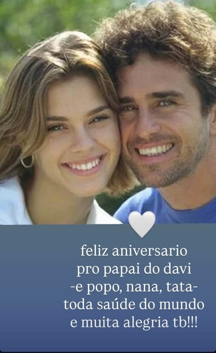 Marcos Frota celebrou seu aniversário no dia 29 de setembro, e recebeu uma homenagem especial de Carolina Dieckmann, com quem foi casado de 1997 a 2004, e mãe de seu filho, Davi Frota, nascido em 1999. A atriz publicou em suas redes sociais uma foto antiga ao lado do ator e escreveu uma mensagem de felicitação.
 -  (crédito: Reprodução Instagram /@loracarola)