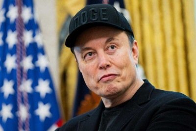 Elon Musk alcançou fortuna de US$ 500 bilhões (R$ 2,66 trilhões) -  (crédito: Allison ROBBERT / AFP)