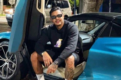 Rapper Hungria está internado em Brasília -  (crédito: Reprodução / Instagram)