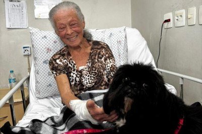Viúva e sem parentes próximos, Dona Juvita conta com uma rede de apoio formada por vizinhos, que se revezam nos cuidados diários  -  (crédito: Reprodução/Lucas Martins/HSF)