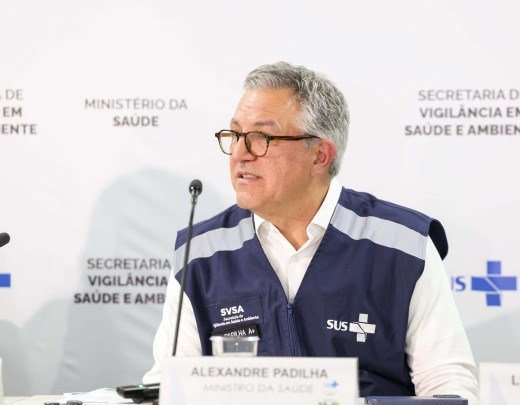 'Queremos começar a utilização dessa vacina no começo do calendário vacinal de 2026', disse Padilha. -  (crédito:  Walterson Rosa/MS)