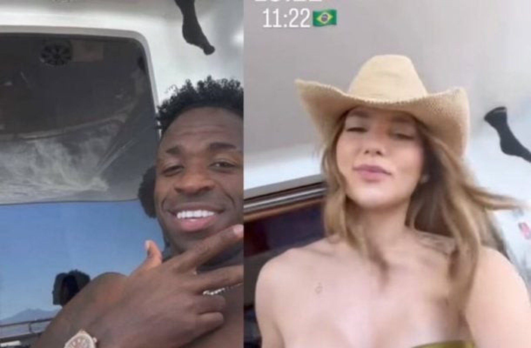 Vini Jr e Virginia vão a jantar em encontro de casais com Militão e Tainá