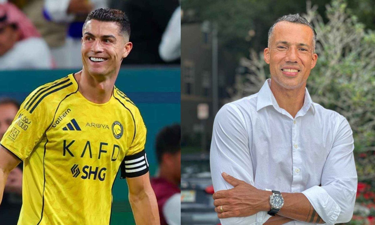 Reprodução Instagram - (crédito: Cristiano Ronaldo e Romero Rodrigues de Araújo) Reprodução Instagram - (crédito: Cristiano Ronaldo e Romero Rodrigues de Araújo)
